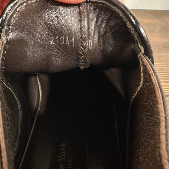 To Boot New York Adam Derrick Men's Black Leather Boots size 10 #21041 - Picture 6 of 9